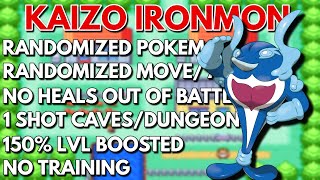 MORE KAIZO HARDEST NUZLOCKE EVER FireRed NATDEX KAIZO IRONMON 1129 ATTEMPTS [upl. by Phelgen603]