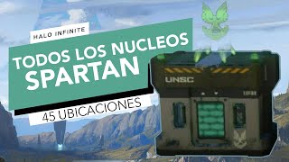 Guía de núcleos spartan de Halo Infinite  Coleccionables de Halo Infinite [upl. by Giles870]