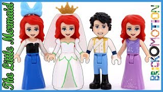 The Little Mermaid Short Story with LEGO Minidolls [upl. by Nugesulo]