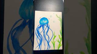 Jellyfish drawing watercolor [upl. by Patrich281]