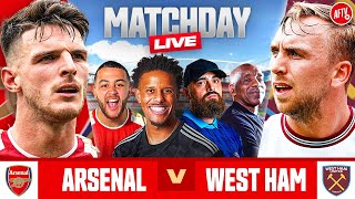 Arsenal 02 West Ham  Match Day Live  Premier League [upl. by Curran]