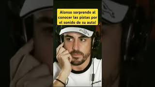 Fernando Alonso conoce el circuito solo por el sonido de su auto f1 f1shorts [upl. by Mayeda]