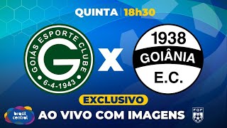 GOIANÃO 2024 É NA TV BRASIL CENTRAL AO VIVO E COM IMAGENS  GOIÁS X GOIÂNIA  18012024 [upl. by Damalis572]