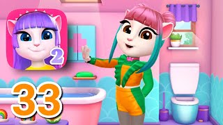 My Talking Angela 2 Dance Costume Unlocked Android Gameplay Episode 33 [upl. by Bible]