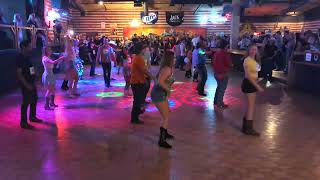 The Wolf line dance  Montanas  2023 Stagecoach Dance Contest  Group A [upl. by Hymen]