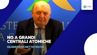 Pichetto Fratin no a grandi centrali atomiche [upl. by Zohara]