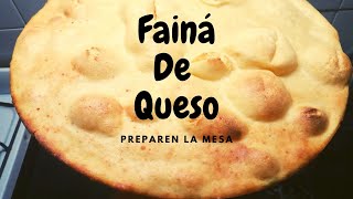 🔥 Como Hacer FAINA de QUESO RECETA CASERA FACIL 💥  Faina CASERA ⭐  Faina RECETA ⭐ [upl. by Richmound571]