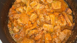 TRIPE KYENDAOFFALS RECIPE REVISED 😋 [upl. by Crespi98]