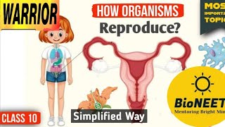 How Do Organisms Reproduce  Class 10 CBSE NCERT  FRS [upl. by Ynnek660]