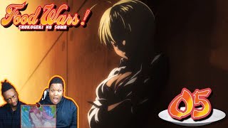 WHO IS SHE Food Wars Shokugeki No Soma  Episode 5  Reaction [upl. by Kama]