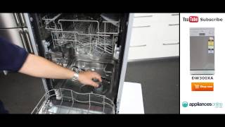 Omega Slimline Dishwasher DW300XA review by an appliance expert  Appliances Online [upl. by Anahcar]