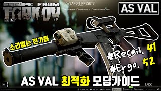 AS VALVSS 비교 최적화 모딩 가이드  Escape From Tarkov [upl. by Atinaj]