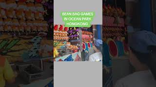 BEAN BAG GAMES IN OCEAN PARK HONGKONG amazing viralvideo trending games free oceanpark short [upl. by Melborn]