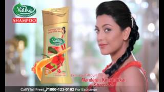 Dabur Vatika Mandara Kunkudukai Shampoo with Olive conditioning  Exchange Offer Ad [upl. by Nedyrb]