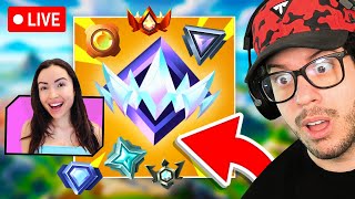 FORTNITE RANKED with MY GIRLFRIEND [upl. by Etteniuq]