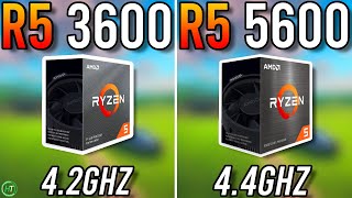 Ryzen 5 3600 vs Ryzen 5 5600  Good Upgrade [upl. by Naaitsirhc]