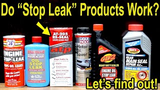 Do Stop Leak Products Work Do They Damage Engine Seals Will They Destroy an Engine Lets Find Out [upl. by Koren]