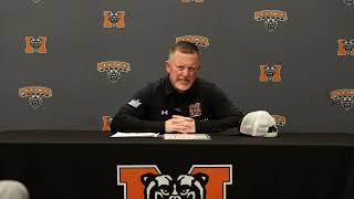 Mercer Football Postgame 102123 Bears 31 Wofford 17 [upl. by Zelten]