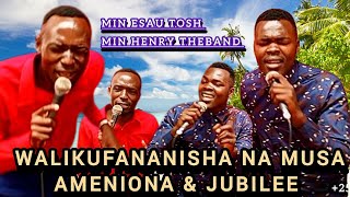 WALIKUFANANISHA NA MUSA  AMENIONA  JUBILEE Covered by Min EsauToshMin HenryTheBand [upl. by Amieva]