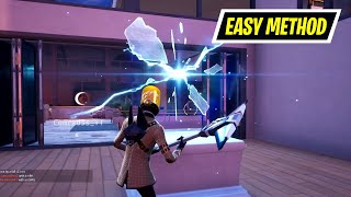 How to EASILY Enter a Rift to charge the Chrono Cells Fortnite [upl. by Nahtam723]