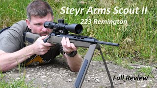 Steyr Arms Scout II in 223 Full Review [upl. by Liddle]