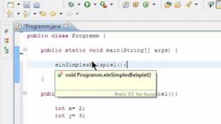 Aufbau von Methoden  Java 1029 [upl. by Barbara]