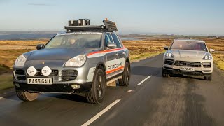 Progress report 2023 Porsche Cayenne EHybrid vs 2005 Porsche Cayenne S [upl. by Nnairak]