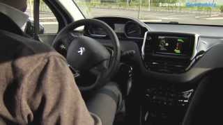 New Peugeot 2008 How Park Assist Works [upl. by Atiner]