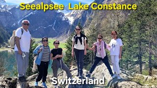 Alpstein hike to Seealpsee Lake Constance switzerland tibetanvlogger [upl. by Lyndes119]