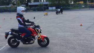 Motorcycle Skills Assessment Test [upl. by Previdi]