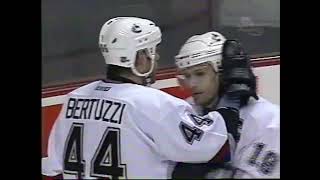 Throwback Markus Naslund CareerHigh 6 Point Game vs Thrashers 1G 5A Feb 25 2003 RSNP [upl. by Eneloj]