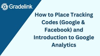 How to Place Tracking Codes Google amp Facebook and Introduction to Google Analytics [upl. by Atiugram]