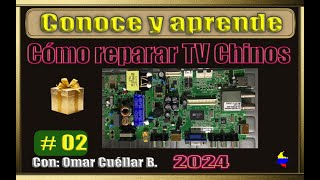 quotConoce y Aprende cómo reparar TV LCD Chinosquot  02 [upl. by Wooldridge199]