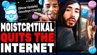 Moistcr1tikal Just RAGE QUIT Internet After BACKLASH To INSANE Take On Kids Dont Run Charlie [upl. by Asilanom687]