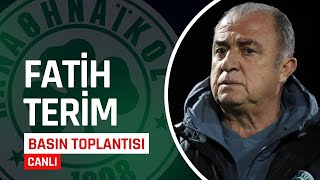 Fatih Terimin Panathinaikostaki İlk Basın Toplantısı 🔴 Canlı Yayın 🔴 [upl. by Brittne406]