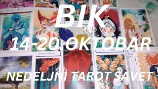 BIK ♉ Test  da li ste naučili lekciju💔❤️‍🩹❤️ NEDELJNI TAROT SAVET 1420OKTOBAR [upl. by Iorgos]