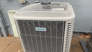 Brand New 2023 Comfortmaker SoftSound Ion 4 ton 17 SEER central air conditioner Not running [upl. by Anuaf]