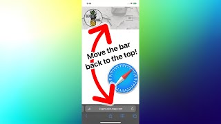 How to fix Safari’s address bar in iOS 15 [upl. by Warfield138]