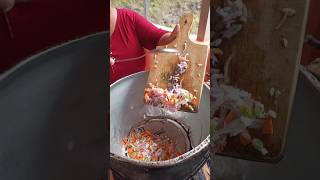 Sopa de Avena Tostada con Hueso de Res comida cocina gastronomiaecuatoriana [upl. by Steffi]