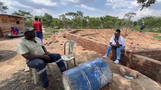 Catching up with the builders at Lake Chivero We are still appealing for more donations [upl. by Potash565]