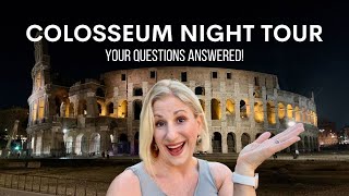 Is The Colosseum Night Tour Worth It Your Questions Answered [upl. by Atteselrahc]