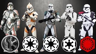 The Evolution of the Stormtrooper Armor [upl. by Ahtnama]