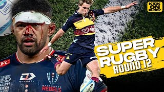 The BEST of SUPER RUGBY  Round 12 [upl. by Ennoitna393]