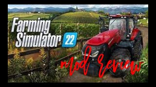 mod review 40 lizard flatbed autoloading bale trailer farmingsimulator22 [upl. by Tibbs89]