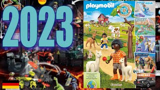 PLAYMOBIL  CATALOGUE 2023  Allemand [upl. by Charpentier]