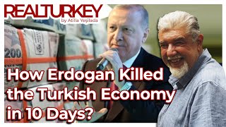 How Erdogan Killed the Turkish Eeconomy in 10 Days  Real Turkey [upl. by Melliw]