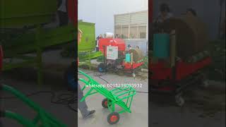 Automatic Silage Baler Machine Perfect Making Crops Wheat Corn Rice Grass [upl. by Horne18]