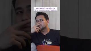 Raffi Ahmad pahami dulu setiap resiko sebelum bekerja shorts [upl. by Nuawtna525]