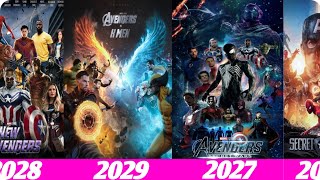 TOP 100 UPCOMING MCU MOVIES AND TV SHOWS IN 20252030 [upl. by Castorina]