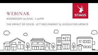 Webinar The Impact of Covid  Lettings Market amp Legislation Update 30th June 2021 [upl. by Enitsugua]